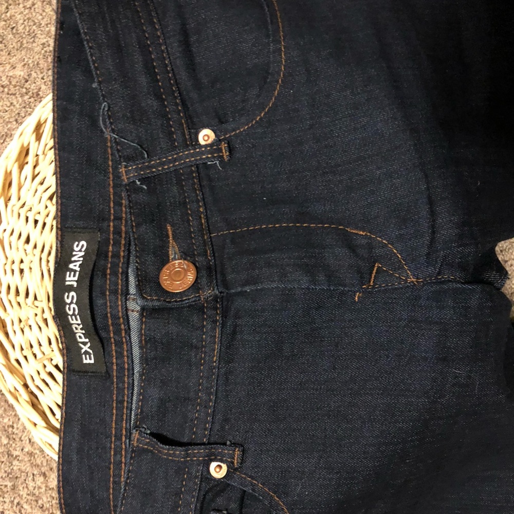 Express Cropped Skinny Jeans